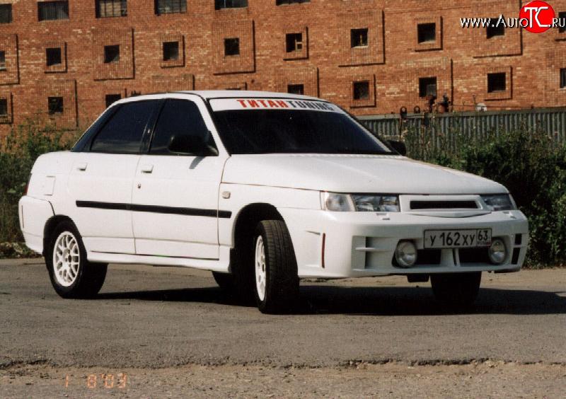 1 249 р. Молдинги Titan - sport Лада 2110 седан (1995-2007) (Неокрашенные)  с доставкой в г. Горно‑Алтайск