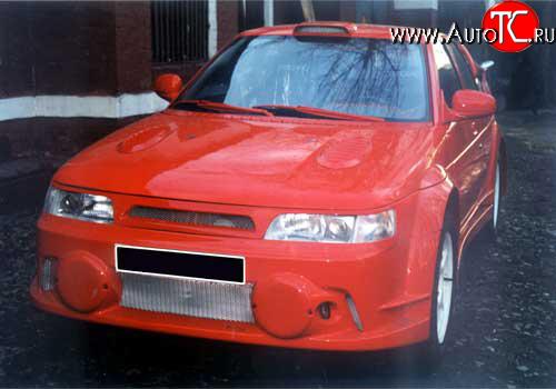 8 799 р. Арки WRC Evo Лада 2110 седан (1995-2007) (Неокрашенные)  с доставкой в г. Горно‑Алтайск