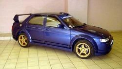 8 799 р. Арки WRC Evo Лада 2110 седан (1995-2007) (Неокрашенные)  с доставкой в г. Горно‑Алтайск. Увеличить фотографию 4