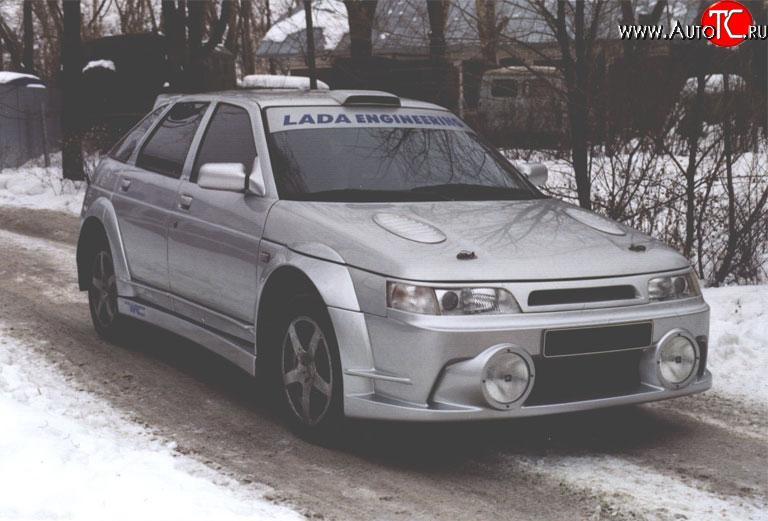 1 949 р. Жабры на капот WRC Evolution Subaru Forester SJ дорестайлинг (2012-2016) (Неокрашенные)  с доставкой в г. Горно‑Алтайск