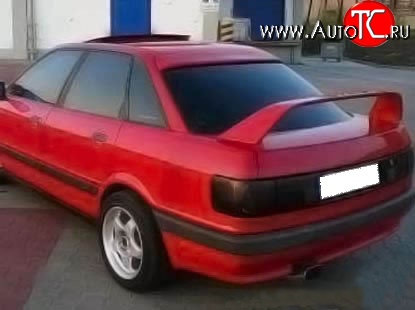 5 949 р. Спойлер RS Audi 80 B4 седан (1992-1996) (Неокрашенный)  с доставкой в г. Горно‑Алтайск