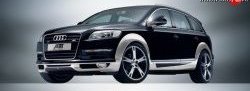 15 799 р. Накладка переднего бампера ABT Audi Q7 4L дорестайлинг (2005-2009)  с доставкой в г. Горно‑Алтайск. Увеличить фотографию 3