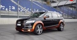 15 799 р. Накладка переднего бампера ABT Audi Q7 4L дорестайлинг (2005-2009)  с доставкой в г. Горно‑Алтайск. Увеличить фотографию 6