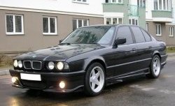 4 499 р. Пороги накладки Devil BMW 5 серия E34 седан дорестайлинг (1988-1994)  с доставкой в г. Горно‑Алтайск. Увеличить фотографию 2