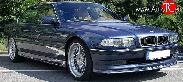 4 399 р. Накладка Alpine на передний бампер BMW 7 серия E38 дорестайлинг, седан (1994-1998)  с доставкой в г. Горно‑Алтайск