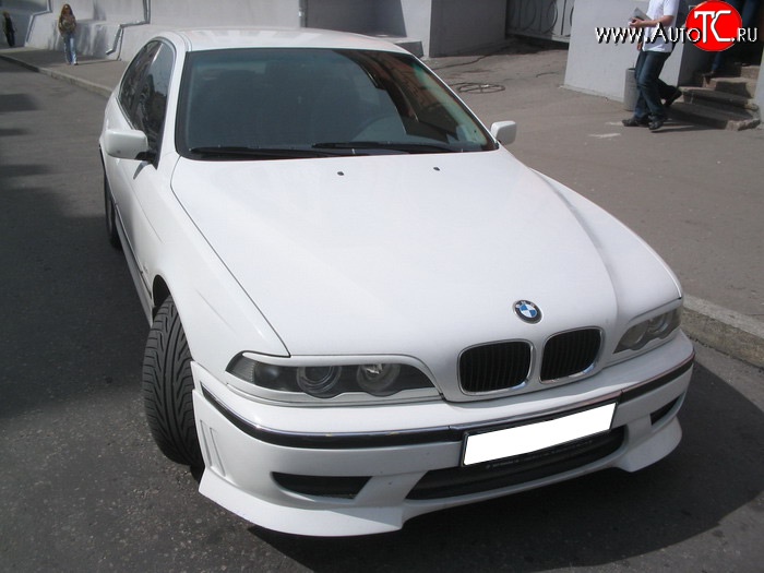 5 199 р. Юбка переднего бампера Devil Style BMW 5 серия E39 седан дорестайлинг (1995-2000)  с доставкой в г. Горно‑Алтайск