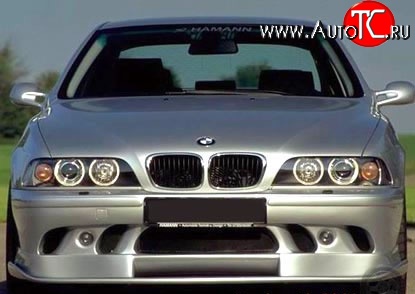 5 749 р. Накладка переднего бампера HAMANN Competition BMW 5 серия E39 седан дорестайлинг (1995-2000) (Неокрашенная)  с доставкой в г. Горно‑Алтайск