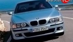 8 149 р. Передний бампер M-Technic BMW 5 серия E39 седан дорестайлинг (1995-2000) (Без сетки, Неокрашенный)  с доставкой в г. Горно‑Алтайск. Увеличить фотографию 2