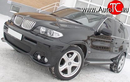 10 349 р. Передний бампер HAMANN V2 BMW X5 E53 дорестайлинг (1999-2003) (Дорестайлинговый кузов)  с доставкой в г. Горно‑Алтайск