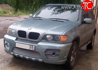 10 599 р. Передний бампер LORINSER Style BMW X5 E53 дорестайлинг (1999-2003) (Неокрашенный)  с доставкой в г. Горно‑Алтайск