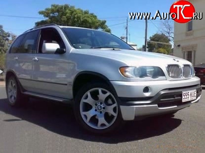 4 399 р. Накладка переднего бампера Sport (дорестайл) BMW X5 E53 дорестайлинг (1999-2003)  с доставкой в г. Горно‑Алтайск