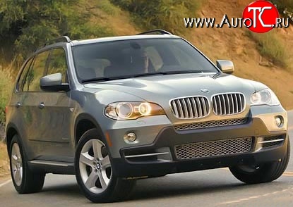 5 949 р. Передний бампер Standart BMW X5 E70 дорестайлинг (2006-2010) (Неокрашенный)  с доставкой в г. Горно‑Алтайск