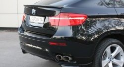 4 999 р. Спойлер Global-Tuning BMW X6 E71 дорестайлинг (2008-2012) (Неокрашенный)  с доставкой в г. Горно‑Алтайск. Увеличить фотографию 2