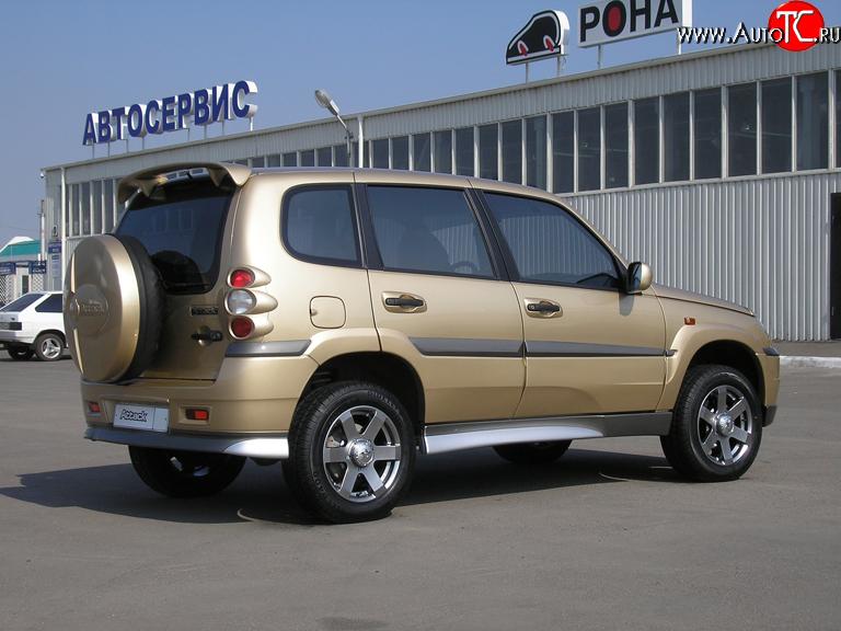 2 749 р. Арки на крылья Атака Лада 2123 (Нива Шевроле) дорестайлинг (2002-2008) (Неокрашенные)  с доставкой в г. Горно‑Алтайск