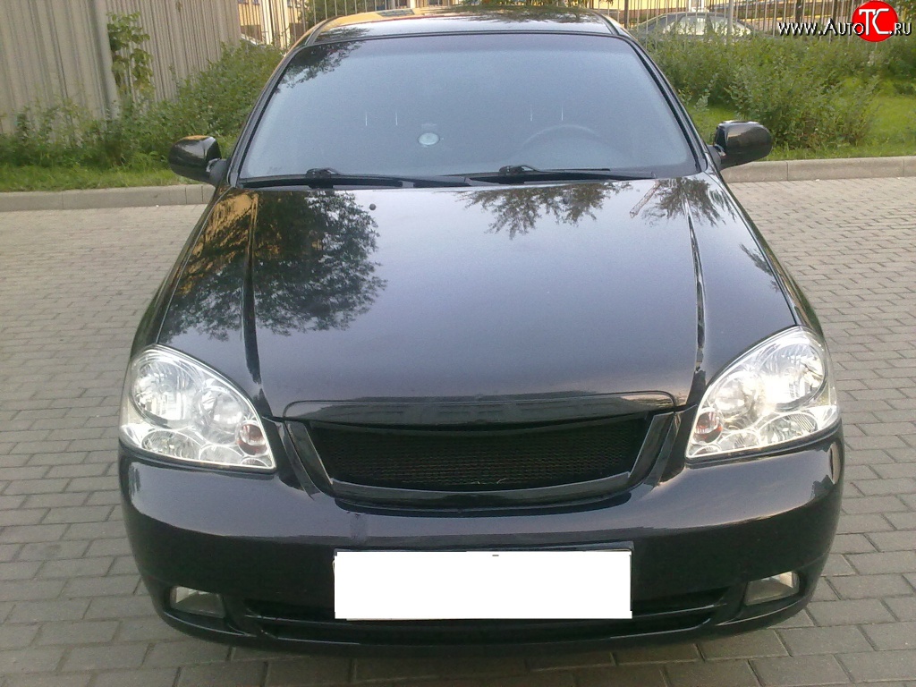 2 699 р. Решётка радиатора CTS Chevrolet Lacetti седан (2002-2013) (Неокрашенная)  с доставкой в г. Горно‑Алтайск