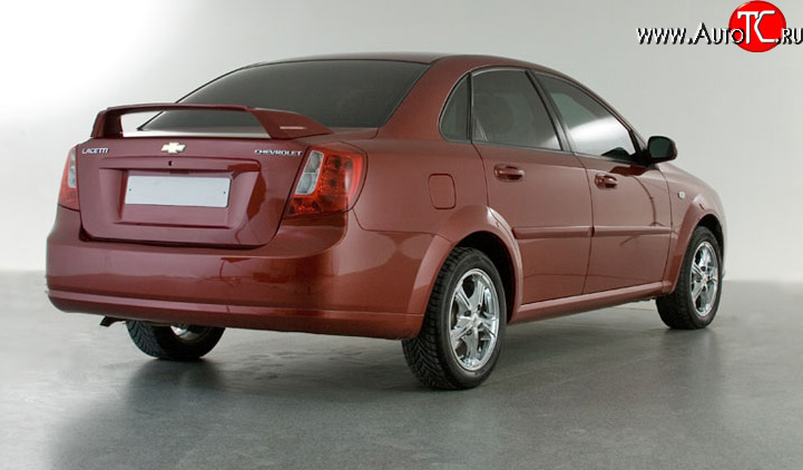 3 399 р. Спойлер Style на Chevrolet Lacetti седан (2002-2013) (Неокрашенный)  с доставкой в г. Горно‑Алтайск