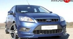 6 599 р. Накладка переднего бампера Loder 1899  Ford Focus  2 (2007-2011) седан рестайлинг, универсал рестайлинг, хэтчбэк 3 дв. рестайлинг, хэтчбэк 5 дв. рестайлинг (Неокрашенная)  с доставкой в г. Горно‑Алтайск. Увеличить фотографию 2