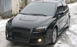 14 299 р. Капот Bomb-Style Ford Focus 2  седан дорестайлинг (2004-2008) (Неокрашенный)  с доставкой в г. Горно‑Алтайск. Увеличить фотографию 3