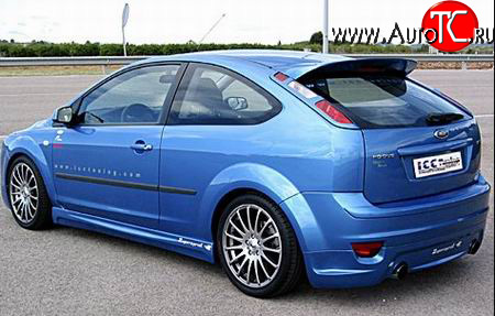 3 249 р. Спойлер ICC Ford Focus 2 хэтчбэк 3 дв. дорестайлинг (2004-2007)  с доставкой в г. Горно‑Алтайск