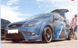 4 999 р. Накладка переднего бампера ST Sport Ford Focus 2  седан дорестайлинг (2004-2008) (Неокрашенная)  с доставкой в г. Горно‑Алтайск. Увеличить фотографию 2