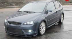 5 899 р. Пороги накладки Sport Ford Focus 2 хэтчбэк 3 дв. дорестайлинг (2004-2007) (Неокрашенные)  с доставкой в г. Горно‑Алтайск. Увеличить фотографию 2