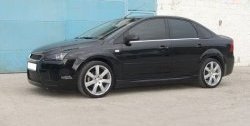 4 649 р. Пороги накладки ICС Ford Focus 2 седан рестайлинг (2007-2011) (Неокрашенные)  с доставкой в г. Горно‑Алтайск. Увеличить фотографию 3