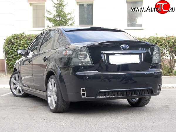 14 299 р. Задний бампер Concept Ford Focus 2  седан дорестайлинг (2004-2008) (Неокрашенный)  с доставкой в г. Горно‑Алтайск