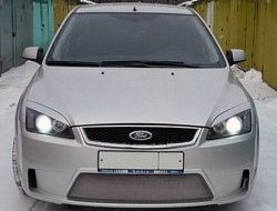 14 299 р. Передний бампер Concept Ford Focus 2 хэтчбэк 5 дв. дорестайлинг (2004-2008) (Неокрашенный)  с доставкой в г. Горно‑Алтайск. Увеличить фотографию 2