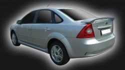 5 999 р. Пороги накладки GT Dynamics Ford Focus 2 седан рестайлинг (2007-2011) (Неокрашенные)  с доставкой в г. Горно‑Алтайск. Увеличить фотографию 2