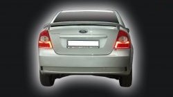 5 799 р. Спойлер GT Dynamics Ford Focus 2 седан рестайлинг (2007-2011) (Неокрашенный)  с доставкой в г. Горно‑Алтайск. Увеличить фотографию 2