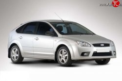 3 649 р. Пороги накладки YTG  Ford Focus  2 (2004-2011)  седан дорестайлинг, универсал дорестайлинг, хэтчбэк 5 дв. дорестайлинг, седан рестайлинг, универсал рестайлинг, хэтчбэк 5 дв. рестайлинг (Неокрашенные)  с доставкой в г. Горно‑Алтайск. Увеличить фотографию 1