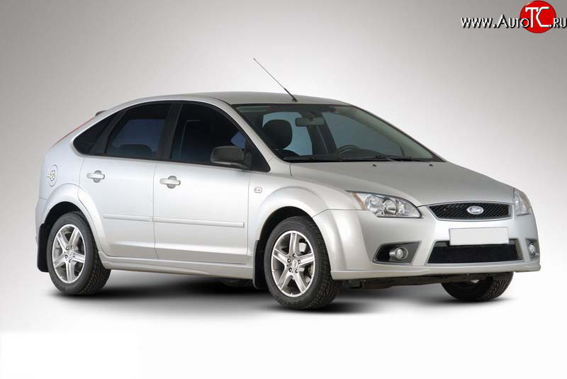 3 649 р. Пороги накладки YTG  Ford Focus  2 (2004-2011)  седан дорестайлинг, универсал дорестайлинг, хэтчбэк 5 дв. дорестайлинг, седан рестайлинг, универсал рестайлинг, хэтчбэк 5 дв. рестайлинг (Неокрашенные)  с доставкой в г. Горно‑Алтайск