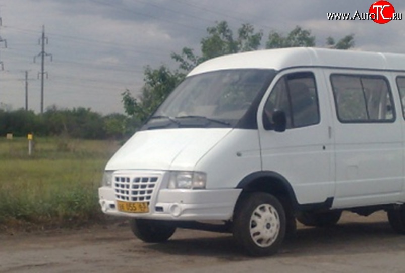 3 099 р. Передний бампер Old-Audi ГАЗ ГАЗель 3302 дорестайлинг шасси (1994-2002) (Неокрашенный)  с доставкой в г. Горно‑Алтайск