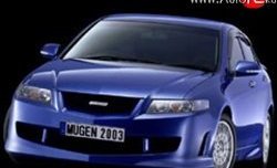 15 999 р. Передний бампер Mugen Style  Honda Accord  7 CL (2002-2005) седан дорестайлинг (Без сетки, Неокрашенный)  с доставкой в г. Горно‑Алтайск. Увеличить фотографию 3