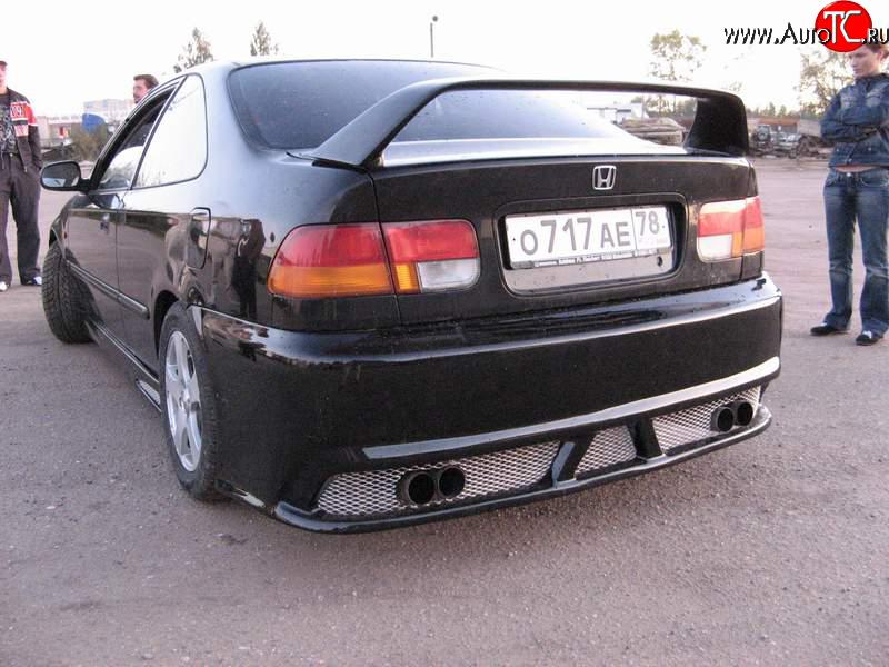 5 499 р. Задний бампер VeilSide Honda Civic EJ,EK,EM седан дорестайлинг (1995-1998)  с доставкой в г. Горно‑Алтайск