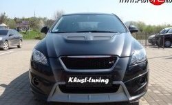 8 699 р. Накладка переднего бампера Khust-Tuning KIA Ceed 1 ED дорестайлинг, хэтчбэк 5 дв. (2006-2010)  с доставкой в г. Горно‑Алтайск. Увеличить фотографию 3