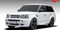 34 799 р. Накладки на колёсные арки HAMMAN Land Rover Range Rover Sport 1 L320 дорестайлинг (2005-2009) (Неокрашенные)  с доставкой в г. Горно‑Алтайск. Увеличить фотографию 6