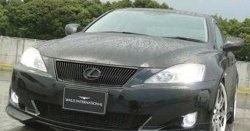 Накладка переднего бампера Wald Lexus IS250 XE20 седан дорестайлинг (2005-2013)