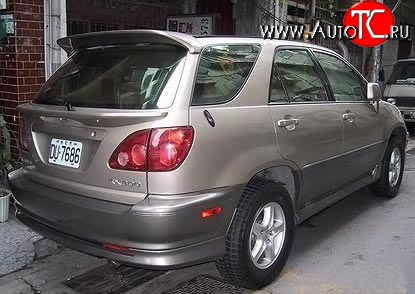 8 949 р. Накладка заднего бампера RX Lexus RX300 XU10 дорестайлинг (1995-2001) (Неокрашенная)  с доставкой в г. Горно‑Алтайск