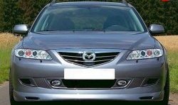 9 499 р. Накладка переднего бампера ATH Mazda 6 GG, GY универсал дорестайлинг (2002-2005)  с доставкой в г. Горно‑Алтайск. Увеличить фотографию 2