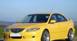 9 499 р. Накладка переднего бампера ATH Mazda 6 GG, GY универсал дорестайлинг (2002-2005)  с доставкой в г. Горно‑Алтайск. Увеличить фотографию 4