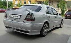 3 599 р. Пороги накладки Rieger Mercedes-Benz C-Class S202 дорестайлинг универсал (1992-1997)  с доставкой в г. Горно‑Алтайск. Увеличить фотографию 3