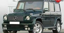 15 699 р. Накладка переднего бампера AMG  Mercedes-Benz G class  W463 (1989-1994) 5 дв. дорестайлинг (Неокрашенная)  с доставкой в г. Горно‑Алтайск. Увеличить фотографию 2