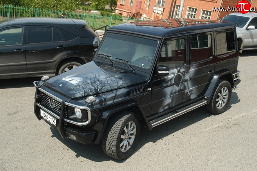 20 899 р. Арки крыльев AMG Mercedes-Benz G class W463 5 дв. дорестайлинг (1989-1994) (Неокрашенные)  с доставкой в г. Горно‑Алтайск