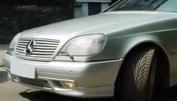 14 949 р. Передний бампер AMG Mercedes-Benz S class W140 Купе (1991-1998) (Неокрашенный)  с доставкой в г. Горно‑Алтайск. Увеличить фотографию 2