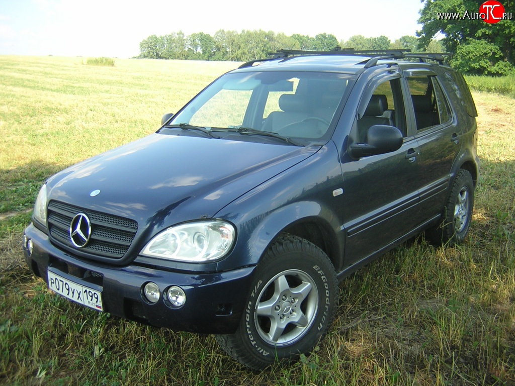 5 199 р. Передний бампер MT Mercedes-Benz ML class W163 дорестайлинг (1997-2001) (Неокрашенный)  с доставкой в г. Горно‑Алтайск