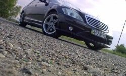 8 649 р. Передний бампер AMG Mercedes-Benz S class W221 (2006-2013) (Неокрашенный)  с доставкой в г. Горно‑Алтайск. Увеличить фотографию 3