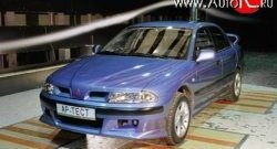 4 149 р. Накладка переднего бампера GT Dynamics Mitsubishi Carisma (1999-2004) (Неокрашенная)  с доставкой в г. Горно‑Алтайск. Увеличить фотографию 2