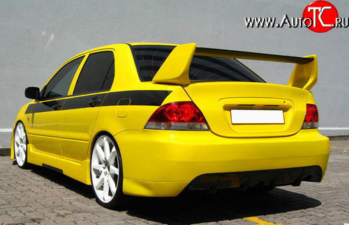 10 699 р. Антикрыло Accolade Evo  Mitsubishi Lancer  9 (2003-2009) 1-ый рестайлинг седан, 2-ой рестайлинг седан (Неокрашенный)  с доставкой в г. Горно‑Алтайск