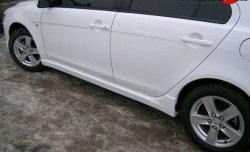 Пороги накладки Evo Mitsubishi Lancer 10 CY хэтчбэк дорестайлинг (2007-2010)